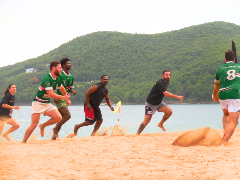 Gwada beach rugby tour